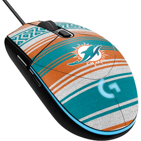 NFL Miami Dolphins Trailblazer G203 Prodigy RGB Wired Gaming Mouse Skin